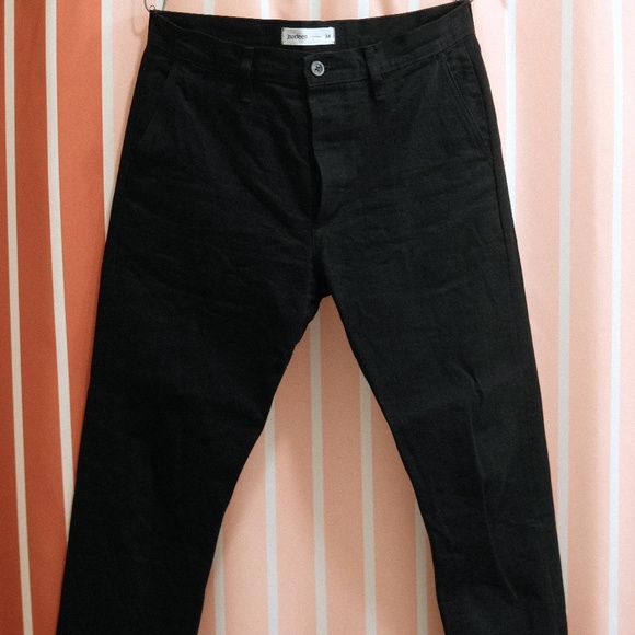 3Sixteen Black Selvedge Chinos - Straight Tapered USA Made...